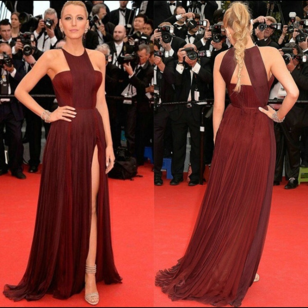 Burgundy Formal Dress